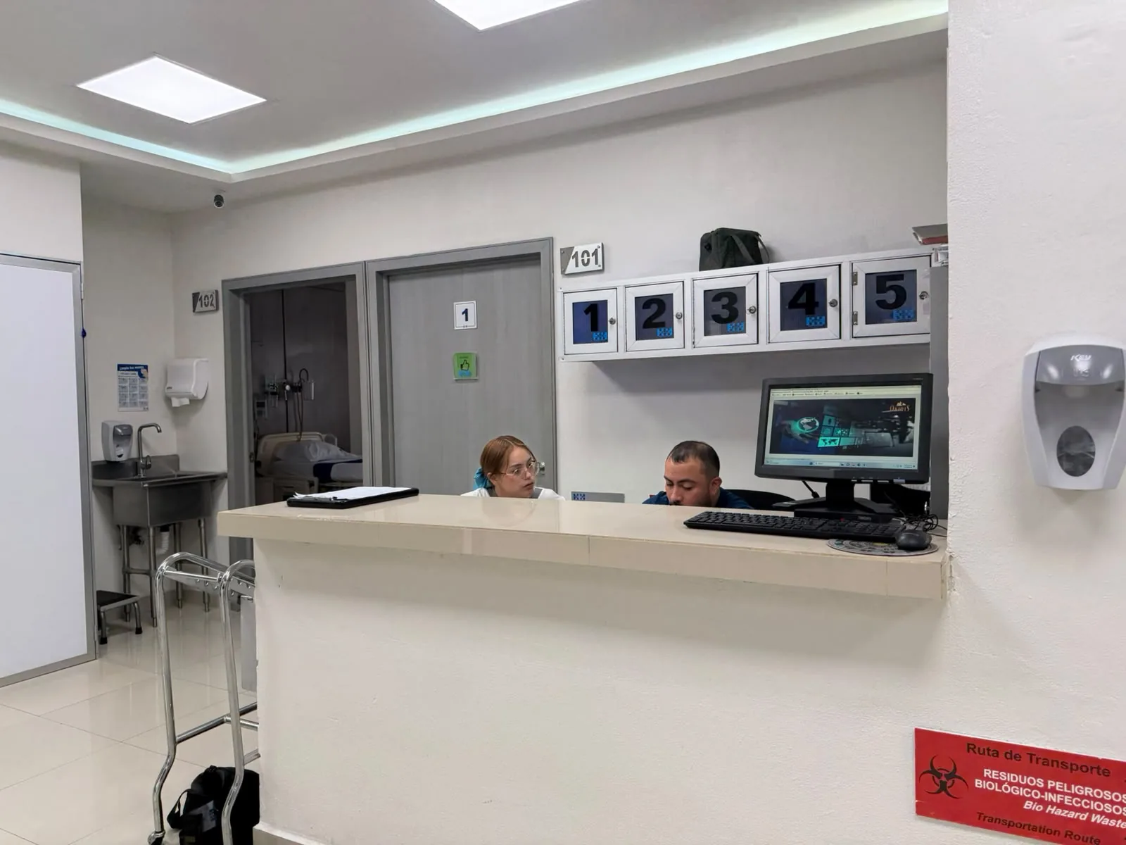 Estación de enfermería Human Hospital